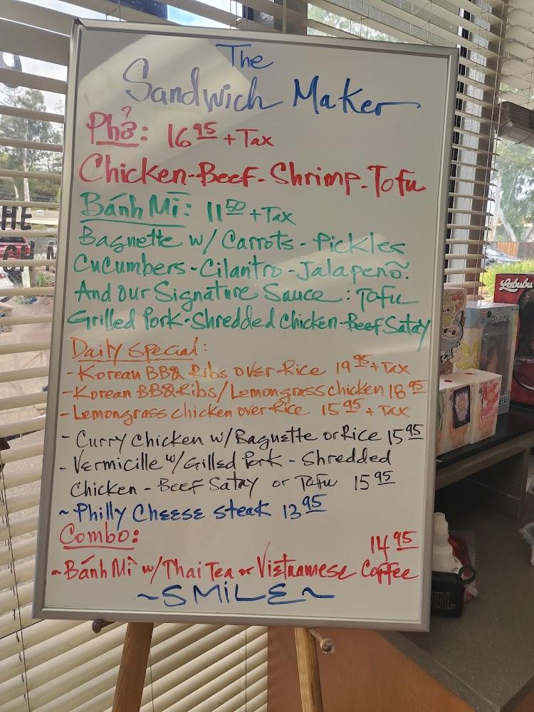 Sandwich Maker Menu image 2